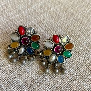 Vintage 925 Silver Earrings